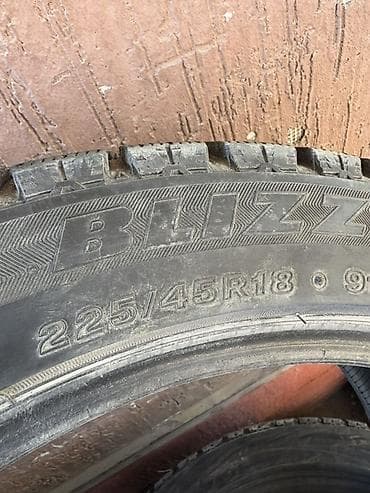 зимние шины bridgestone blizzak: Шины 225 / 45 / R 18, Зима, Комплект, Легковые, Bridgestone — 3