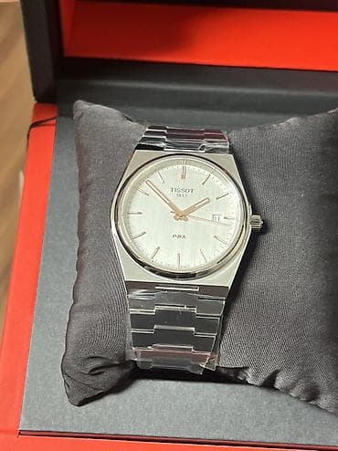 часы тисот: Tissot PRX — швейцарские кварцевые часы с интегрированным стальным — 6