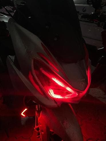 gilera runner: Скутер Astone Racing (серый, тюнинг подсветки) обмен интересует на — 1