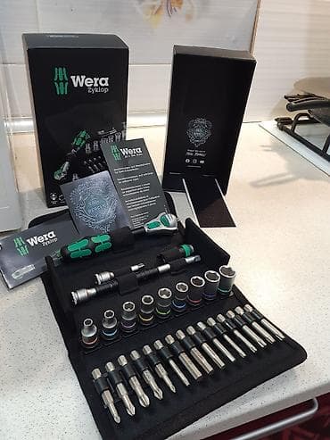 Наборы инструментов: Wera Zyklop 8100 SA 9 — профессиональный набор инструментов 1/4", 28 — 3