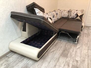 чехол на диван с креслами: Угловой Новый дизайн диаминд размер280/230. Заказ принимаем на любою — 1