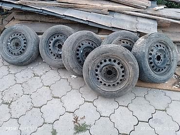 bbs diska: Комплект автомобильных колес на штампованных стальных дисках. Состав — 1