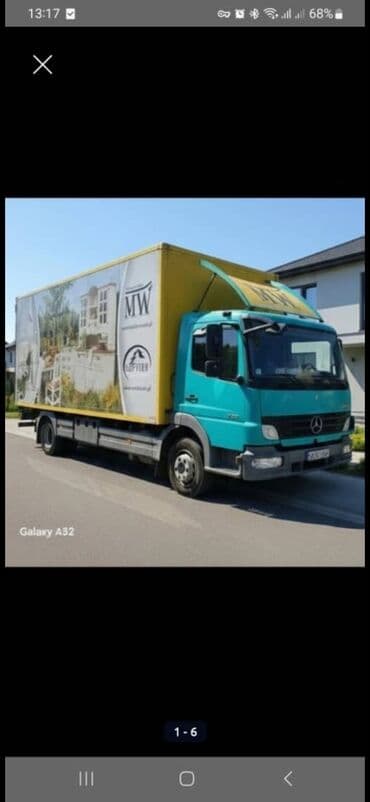 ивеко бортовой: Грузовик, Mercedes-Benz, Стандарт, 7 т, Б/у — 2