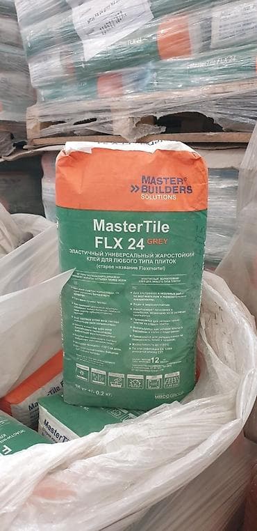 Чатырлар үчүн башка нерселер: Mastertile flx 24 — универсальный плиточный клей с повышенной — 2