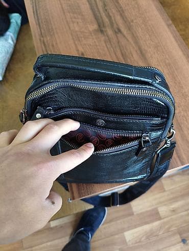 samsung fold3: Классическая сумка, Butun, Турция, Материал: Натуральная кожа, Застежка на молнии, Мужские — 6