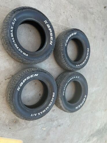 продаю авто с последующим выкупом: Шины 245 / 70 / R 16, Всесезонная, Б/у, Комплект, Внедорожные (АТ/МТ), Китай, Kapsen — 1