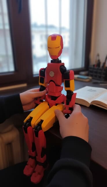 игрушечный автомат бишкек: Железный человек 70 см 🔥💯💥💥💯 статуэтка распечатанный на 3д принтере — 1