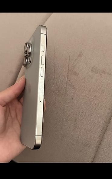 Техника сатып алуу: IPhone 16 Pro, Колдонулган, 128 ГБ, Natural Titanium, Заряддоочу түзүлүш, Коргоочу айнек, Каптама, 88 % — 2
