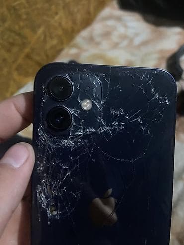 реплика айфона: IPhone 12, Б/у, 128 ГБ, Синий, Чехол, 94 % — 2