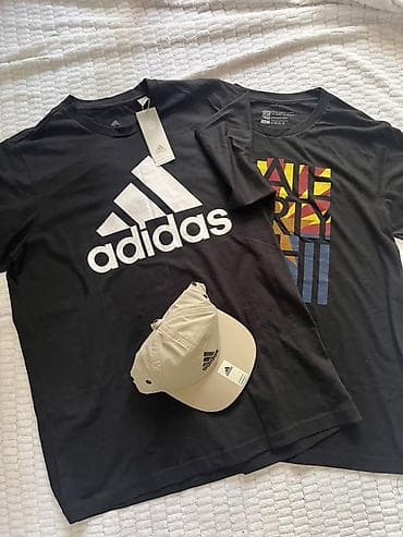 Набор adidas: две футболки + кепка из Америки 🇺🇸 за 3000сом Состав