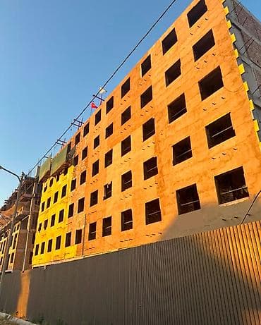 1 комната, 54 м², Киргизия 1 6 этаж, ПСО (под самоотделку) — 7