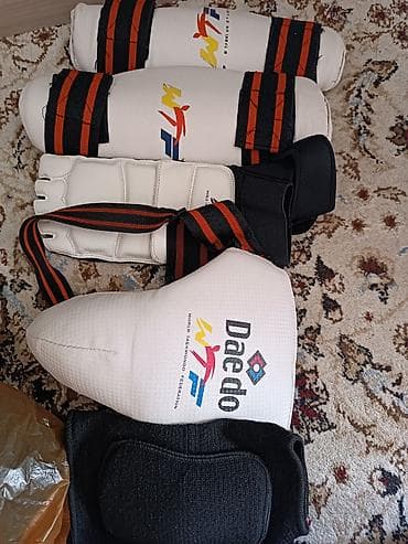 форма теквандо: Комплект, цвет - Белый — 7