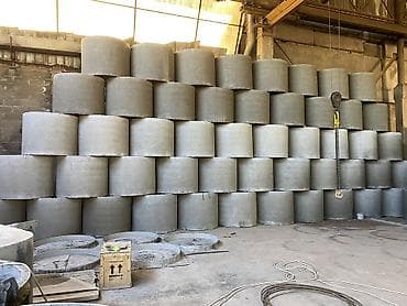 канны: Железобетонное (ЖБИ) кольцо для септика Размер: 110 x 90 x 8 см, Платная установка — 1