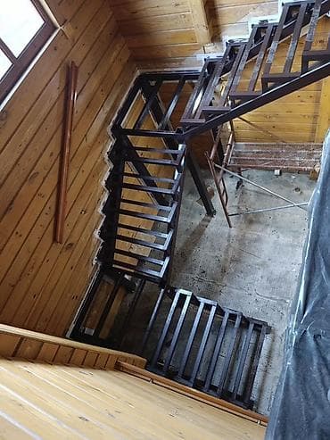 Услуги: Металлические лестницы и ограждения под заказ - Изготовление и монтаж — 1