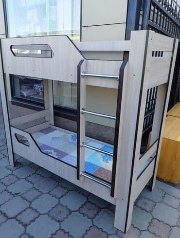 Кровати-машинки: Двухярусная кровать — 1