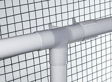 Животные: Трубы круглые 25 мм для ниппельных поилок с дырками каждые 25 см — 3