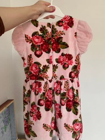 дом вещи: Детское платье, цвет - Розовый, Новый — 2