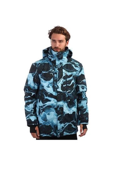 flight: Куртка, Quiksilver, Новый, С утеплителем, Удлинённая куртка, Вентиляционные клапаны, Внутренние и внешние карманы — 5