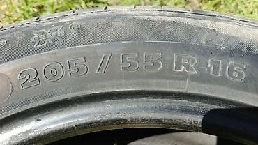 sprinter 516: Шины 205 / 55 / R 16, Лето, Б/у, Комплект, Легковые, Япония, Michelin — 8