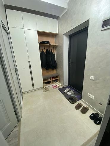 Квартиры: 1 комната, 45 м², Аламедин-1 мкр 7 этаж, Свежий ремонт — 3