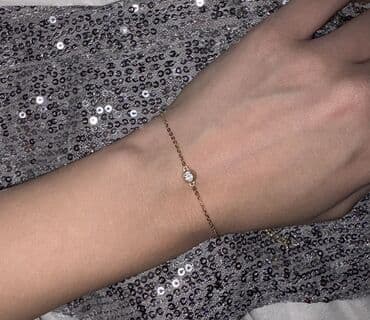 Серьги: Браслет, Проба 925, Новый — 3