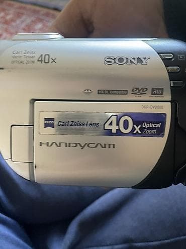камера вид: Видеокамера Sony Handycam DCR‑DVD608 40х зум камера 2007 года в — 3