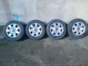 Колеса в сборе 185 / 65 / R 14, Зима, Б/у, Комплект, Легковые, Железные, отверстий - 4