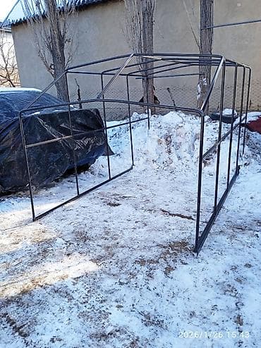 теплица металлическая разборная: Продаю. Каркас под тент. На Портер. Потходит без нарашквой Портер — 7
