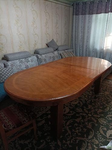 Стол трансформер Для зала, Раскладной стол, Длина, см: 3.5 м см, цвет - Коричневый