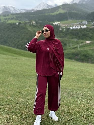 брюки султанки женские: Спортивный женский комплект в стиле modestwear. Состав набора: - — 5