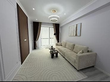 seven development: 1 комната, 53 м², Асанбай мкр Элитка, 7 этаж, Дизайнерский ремонт — 2