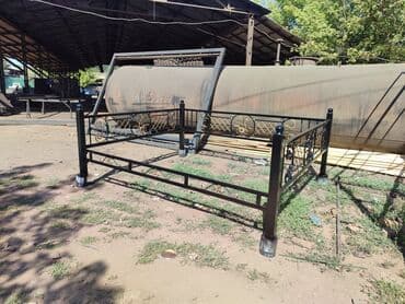 садовые беседки: Тапчан 4 x 3 x 1 м, Металл — 4