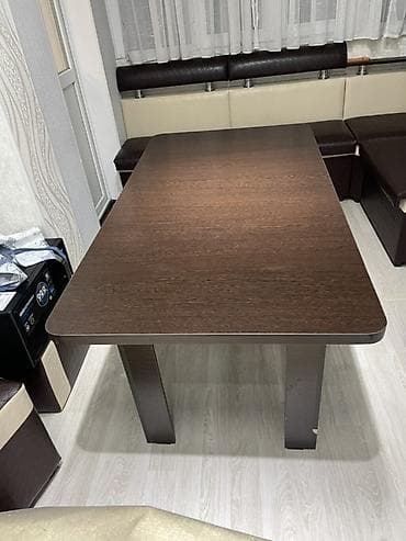 Жумшак эмерек комплекттери: Ашкана үчүн жумшак бурчек, Башка материал, түсү - Күрөң — 6