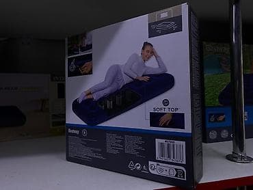 Эмерек: Жел толтурма матрас, Жаңы, Бир кишилик, Bestway, узуну - 185 см — 2