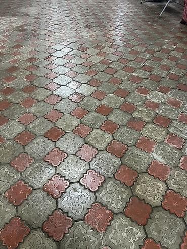 Б/У Тротуарная плитка «Клевер» (восьмиугольник с вставкой) at lalafo.kg Б/У Тротуарная плитка «Клевер» (восьмиугольник с вставкой)