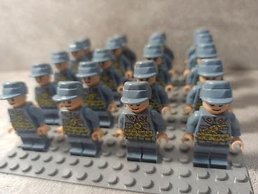 Наборы из 20 штук военных из качественного пластика