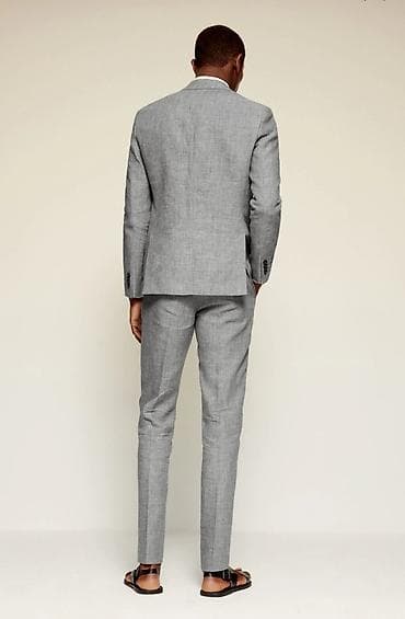 second hend: Костюмный пиджак slim fit изо льна Линия Tailored. Slim fit. 100% — 7