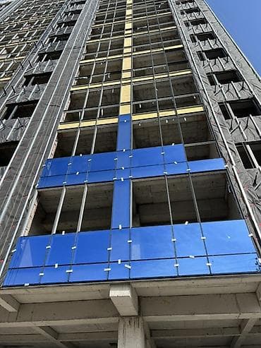 Алюминиевое окно на заказ, Тип окна: Панорамные, Платная установка, Без рассрочки at lalafo.kg Алюминиевое окно на заказ, Тип окна: Панорамные, Платная установка, Без рассрочки