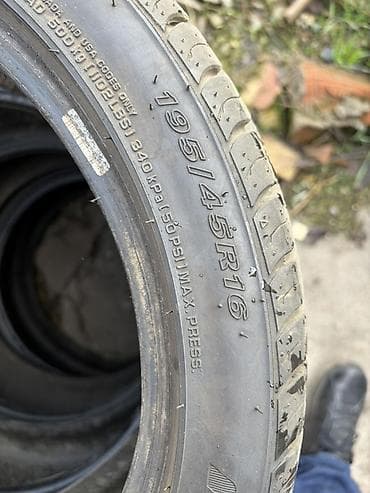 19545 r16: Шины 195 / 45 / R 16, Лето, Б/у, Комплект, Легковые, Nexen — 2