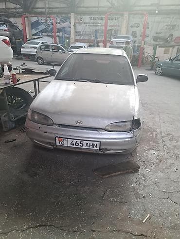 Hyundai Accent: 1998 г., 1.5 л, Механика, Бензин, Седан — 1