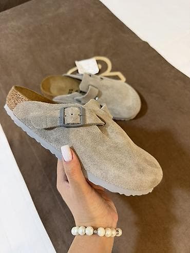брюки клещ: Birkenstock Boston, размер 37 (240). - Материал верха: натуральная — 5