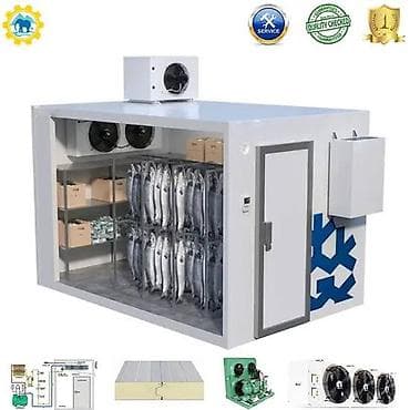 Промышленная морозильная камера (холодильный модуль) Описание: -