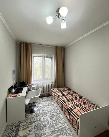бишкнк: 3 комнаты, 62 м², 105 серия, 5 этаж, Евроремонт — 8