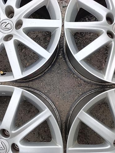 bbs rs: Литые Диски R 17 Lexus, Комплект, отверстий - 5, Б/у — 8
