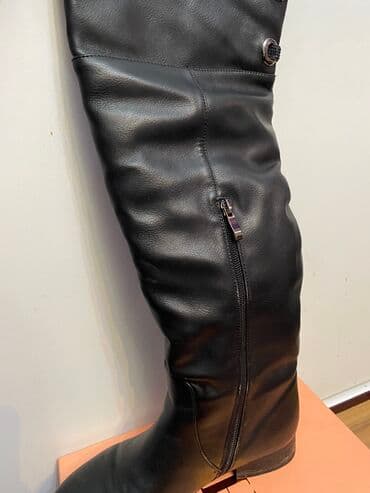 Атайын кийим: Продаю сапоги, практически новый. Одевала 2 раза. Теплые — 3