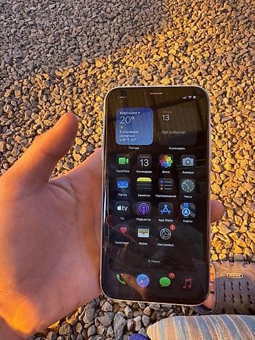 IPhone Xr, Колдонулган, 128 ГБ, Ак, Каптама — 4