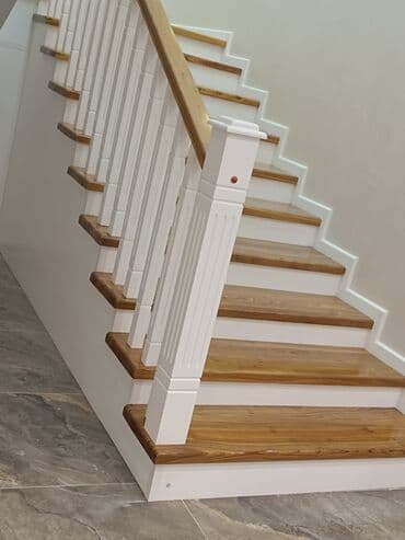 Туристические услуги: Деревянная лестница Для дома, Бесплатная доставка, Вид дерева: Лиственница, Стиль: Лофт — 5