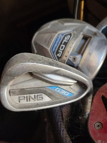 Набор клюшек для гольфа (сборный) Состав по фото и маркировкам: - — 4