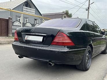 hummer h1: Mercedes-Benz S-Class: 2002 г., 5 л, Автомат, Бензин, Седан — 3