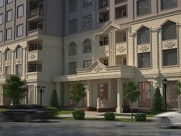 flat osh: 1 комната, 45 м², Ошский рынок / базар Элитка, 12 этаж, ПСО (под самоотделку) — 3